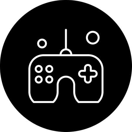 vector joystick Iconのイラスト素材