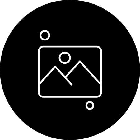 vector Gallery Iconのイラスト素材