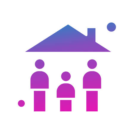 vector Family Iconのイラスト素材