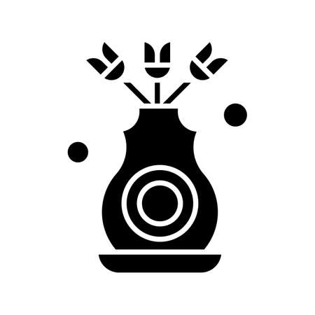 vector flower Iconのイラスト素材