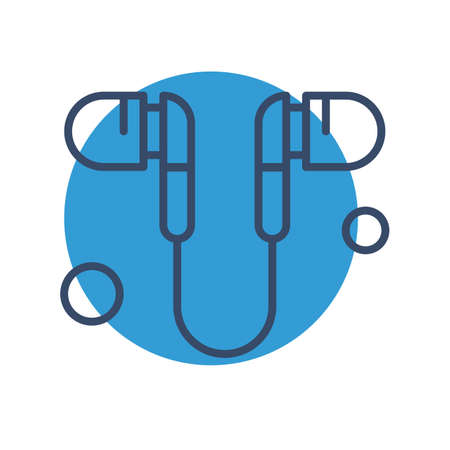 vector Handsfree Iconのイラスト素材