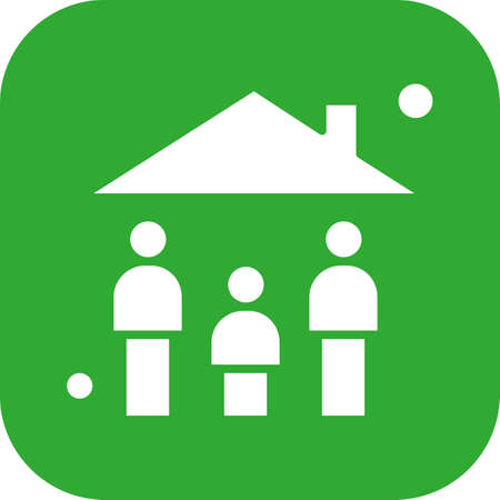 vector Family Iconのイラスト素材