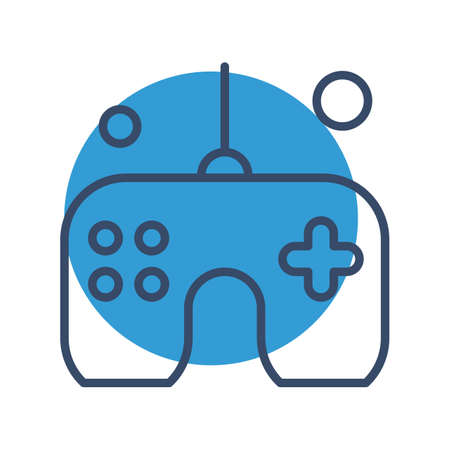 vector joystick Iconのイラスト素材