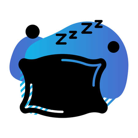vector pillow Iconのイラスト素材
