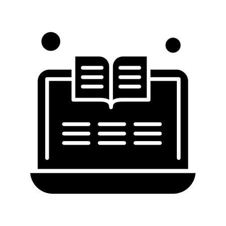 vector laptop Iconのイラスト素材