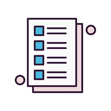 vector note Iconのイラスト素材