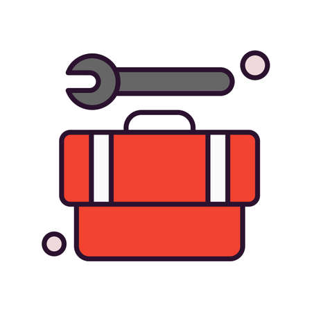 vector tool box Iconのイラスト素材