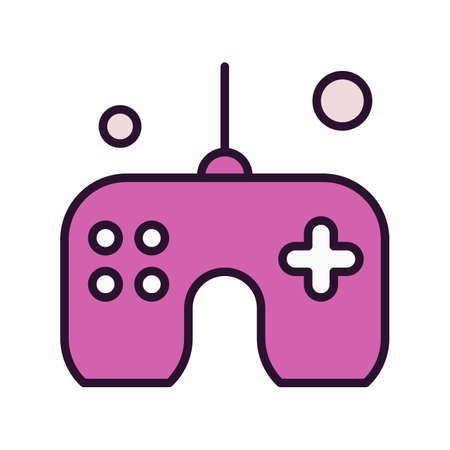 vector joystick Iconのイラスト素材