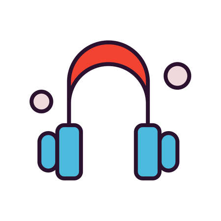vector headphone Iconのイラスト素材