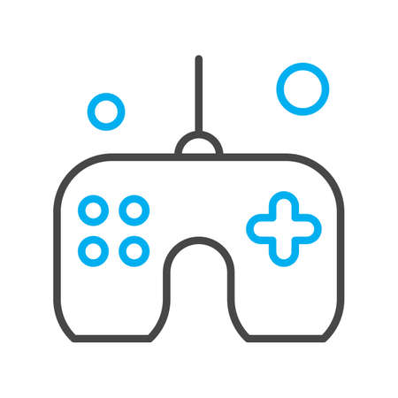 vector joystick Iconのイラスト素材