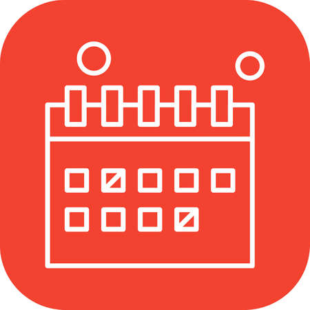 vector calendar Iconのイラスト素材