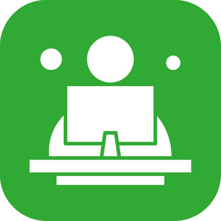 vector office Iconのイラスト素材