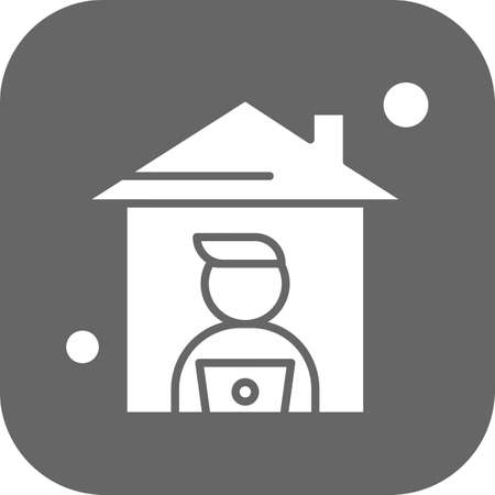 vector home Iconのイラスト素材
