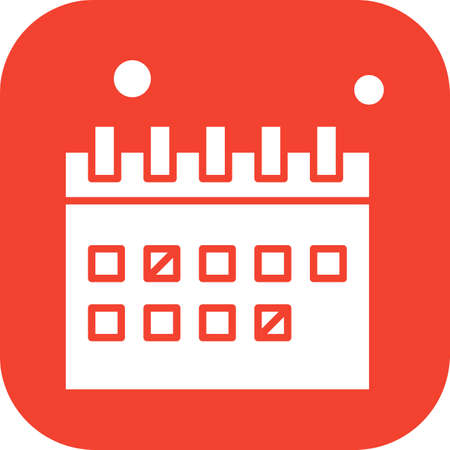 vector calendar Iconのイラスト素材