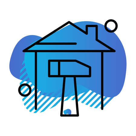 vector home Iconのイラスト素材