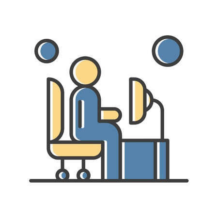 vector office Iconのイラスト素材