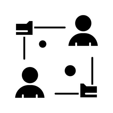 vector avatar Iconのイラスト素材