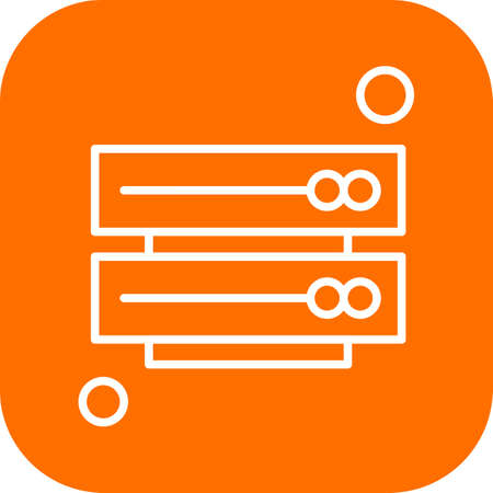 vector server Iconのイラスト素材