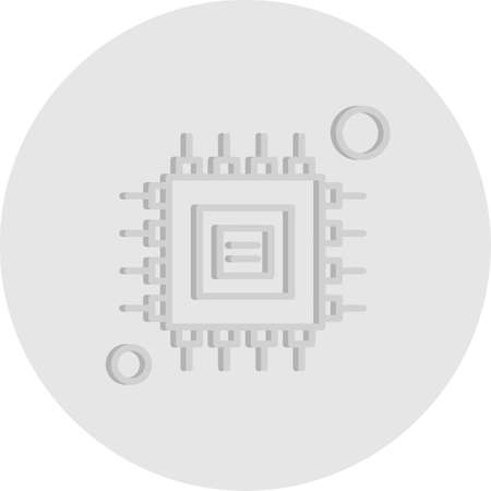 vector Chip Iconのイラスト素材