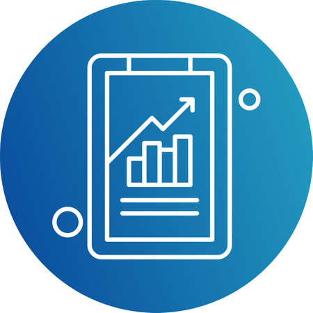 vector bar Iconのイラスト素材