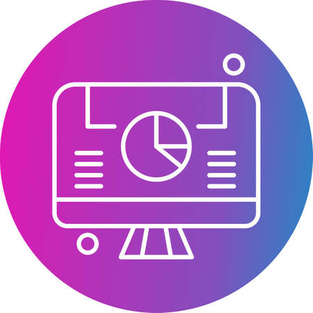 vector lcd Iconのイラスト素材