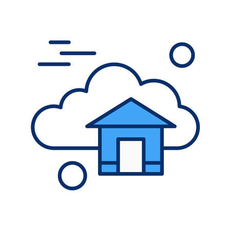 vector home iconのイラスト素材