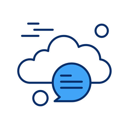 vector chat iconのイラスト素材