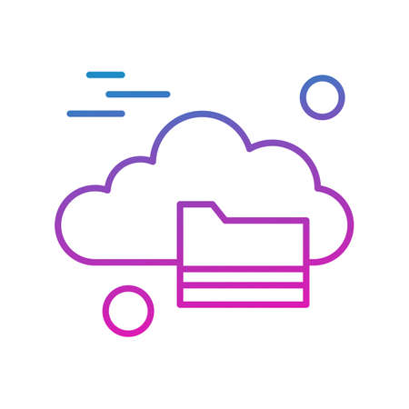 vector folder iconのイラスト素材