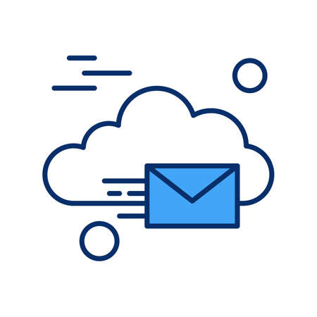 vector mail iconのイラスト素材