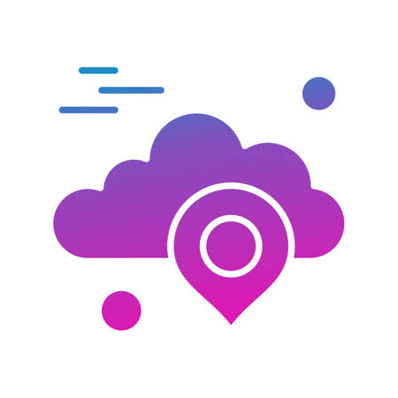 vector location iconのイラスト素材