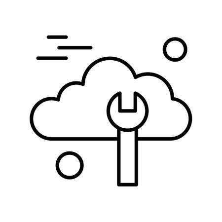 vector screwdriver iconのイラスト素材