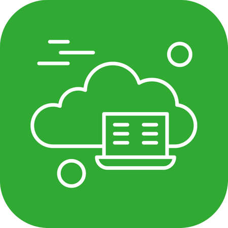 vector laptop iconのイラスト素材