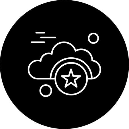 vector star iconのイラスト素材