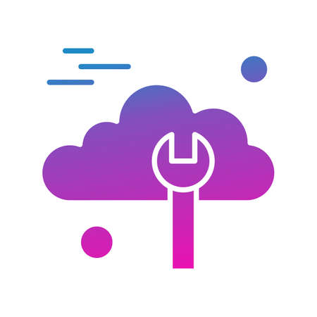 vector screwdriver iconのイラスト素材