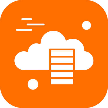 vector server iconのイラスト素材