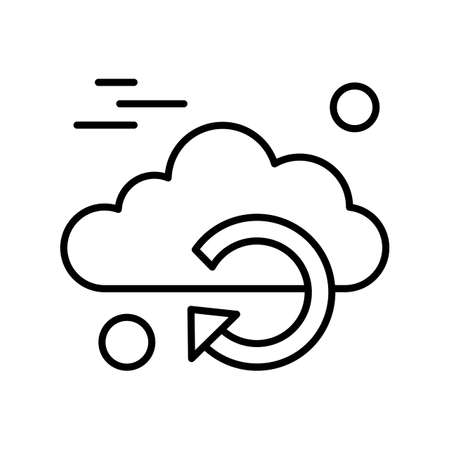 vector reload iconのイラスト素材