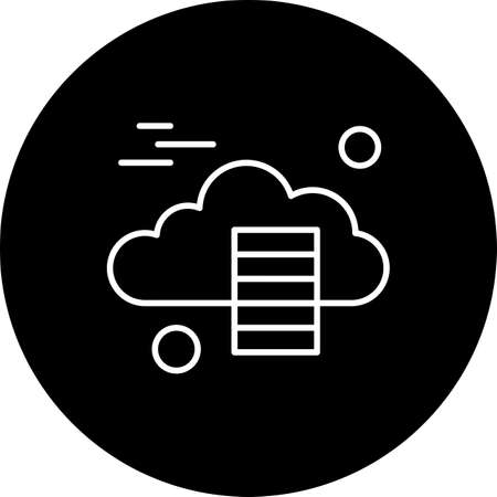 vector server iconのイラスト素材