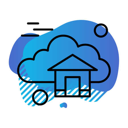 vector home iconのイラスト素材