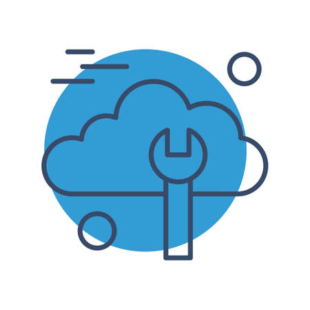 vector screwdriver iconのイラスト素材