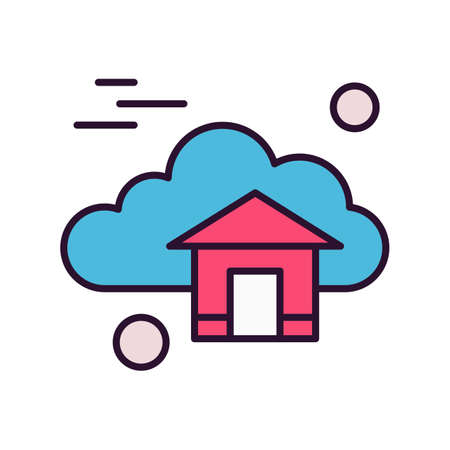 vector home iconのイラスト素材