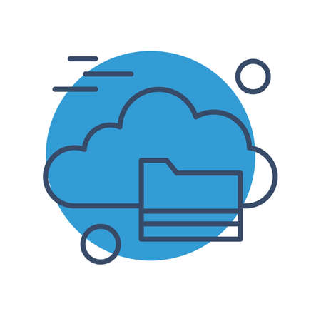 vector folder iconのイラスト素材