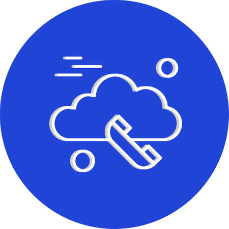 vector telephone iconのイラスト素材