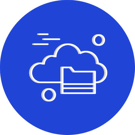 vector folder iconのイラスト素材