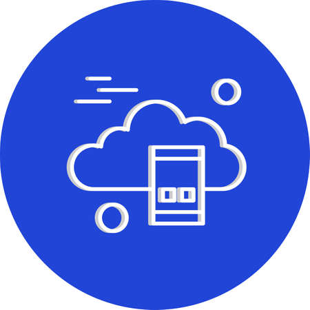 vector mobile iconのイラスト素材