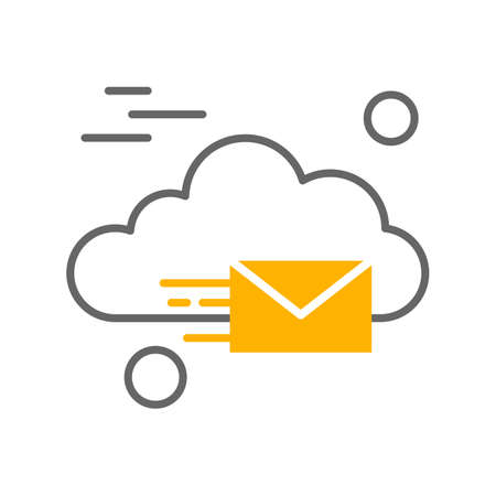 vector mail iconのイラスト素材