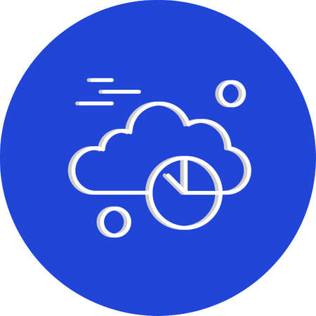 vector pie iconのイラスト素材