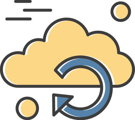 vector reload iconのイラスト素材