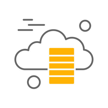 vector server iconのイラスト素材