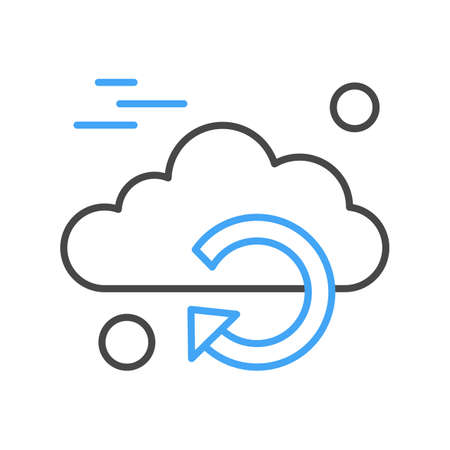 vector reload iconのイラスト素材