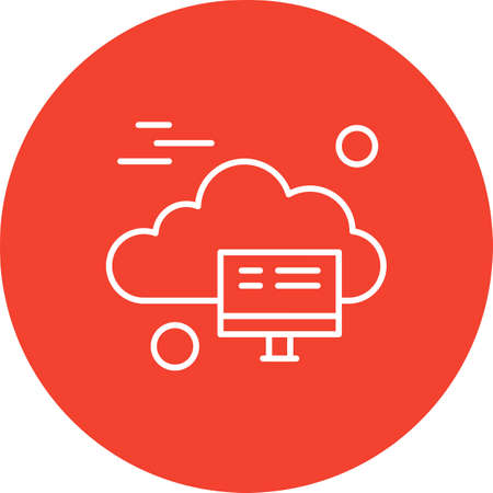 vector lcd iconのイラスト素材